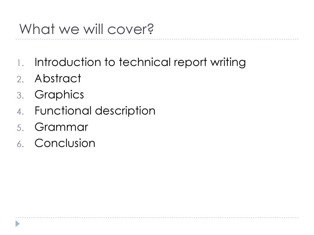 Technical Report Writing Laboratory Report Ppt Download