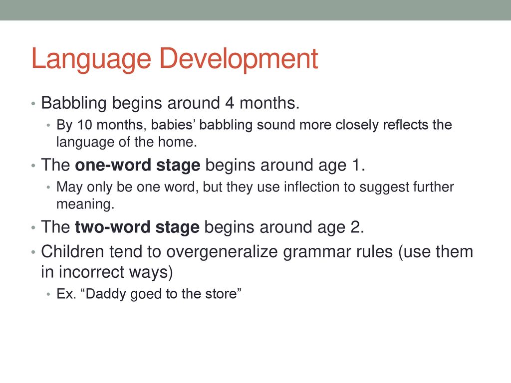 Thinking and Language. - ppt download