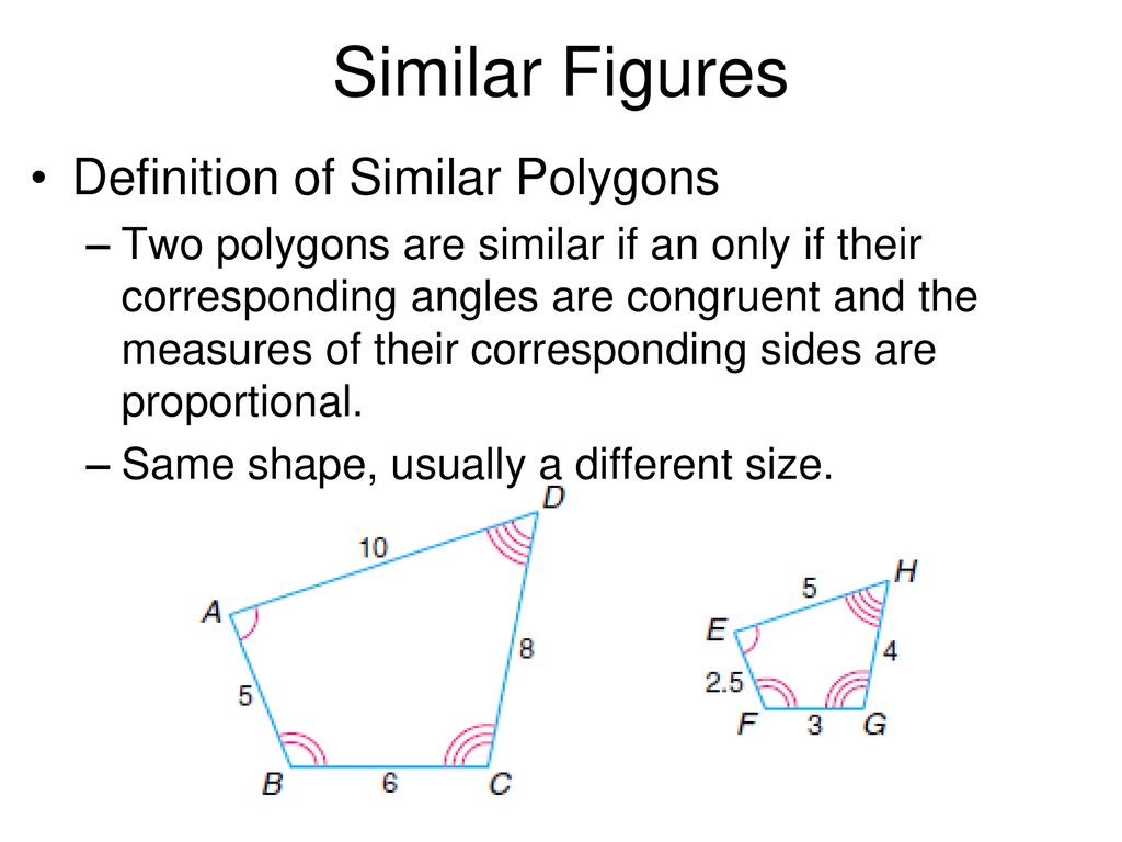 Exploring Similar Polygons - ppt download Intended For Similar Polygons Worksheet Answers