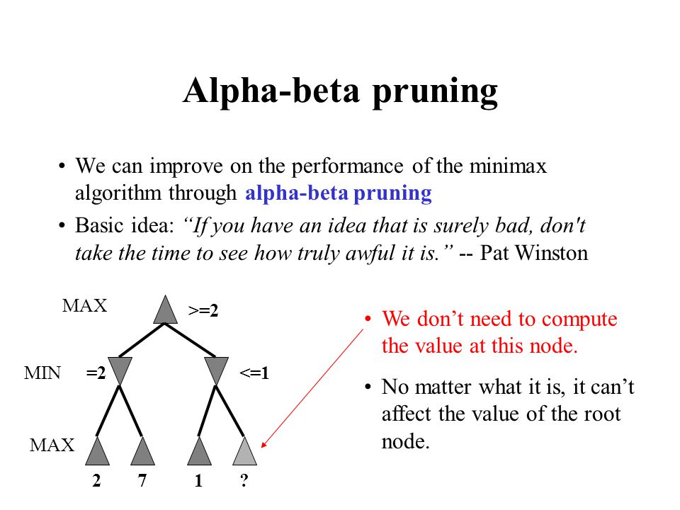 alpha beta pruning example