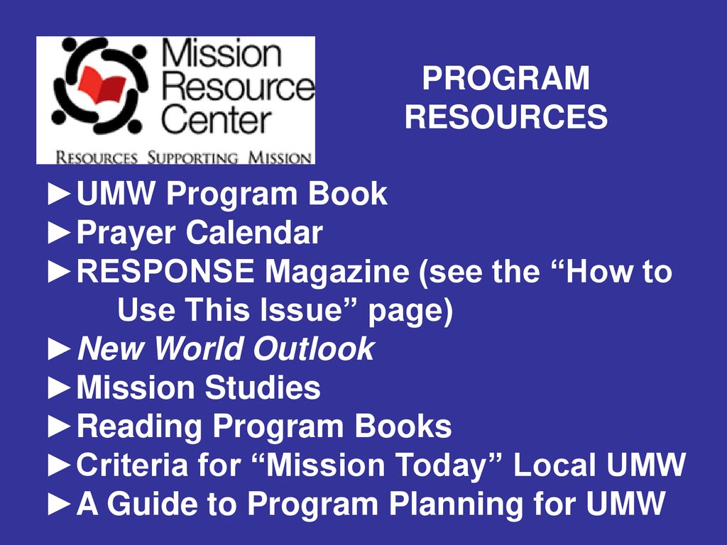 Local UMW Organization Training United Methodist Women ppt download