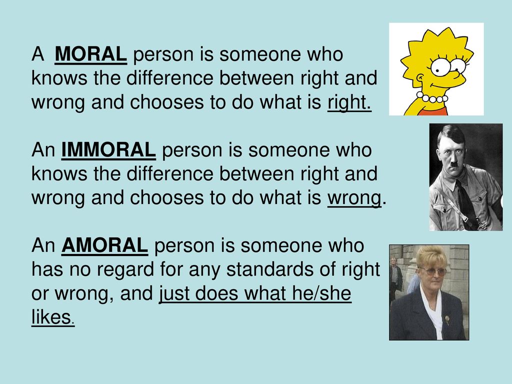moral person definition