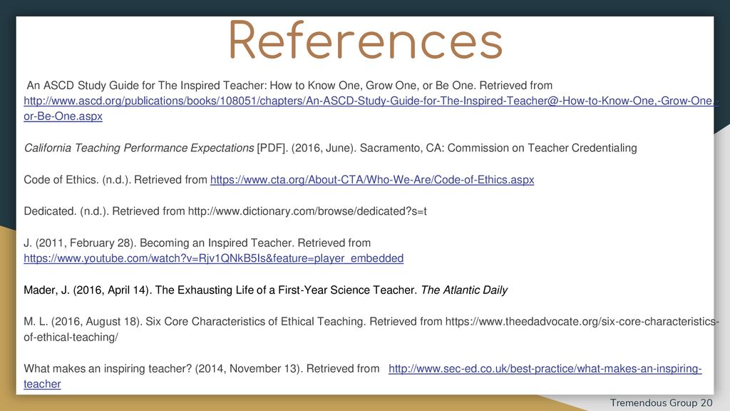 What Makes An Dedicated Inspired Motivated And Ethical Teacher Ppt Download