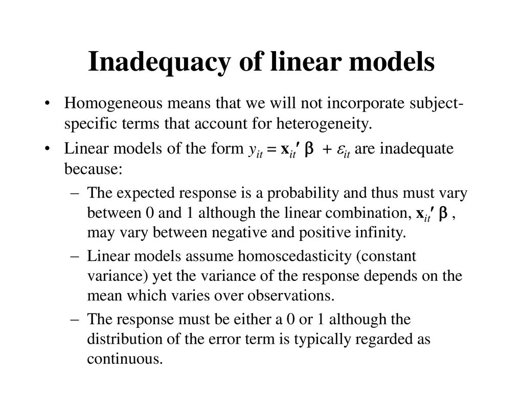 9. Binary Dependent Variables - ppt download