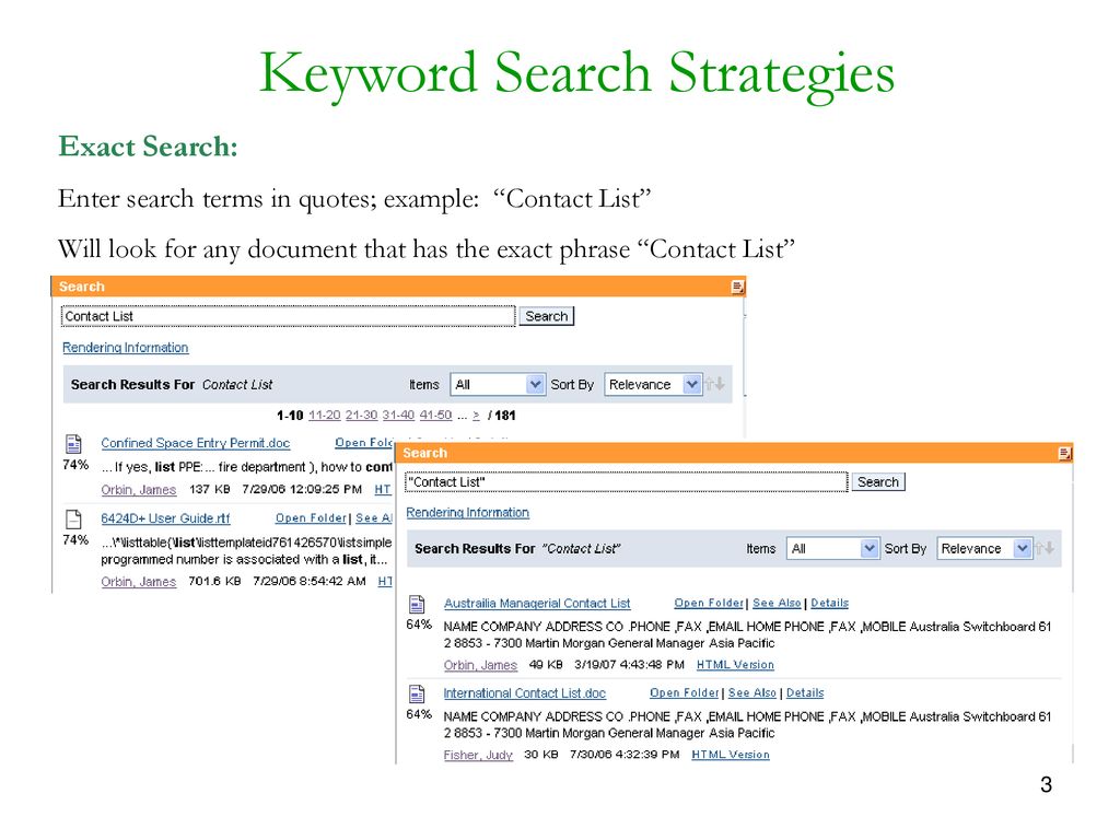 Advanced Searching Tips - ppt download