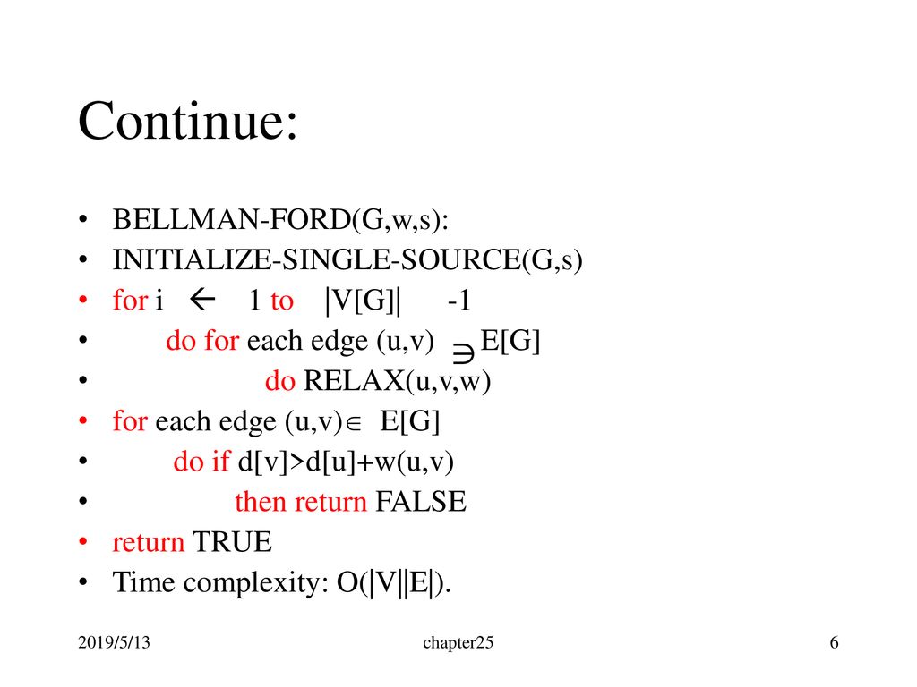Negative Weight Edges Ppt Download