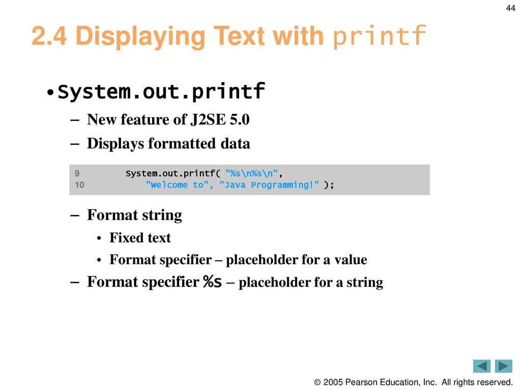 Introduction to Java Applications - ppt download