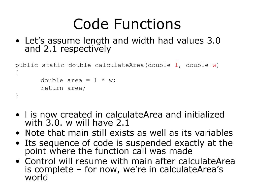 Java Programming Function Introduction - ppt download
