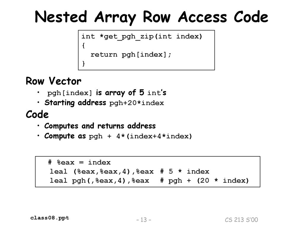 Structured Data I: Homogenous Data Feb. 10, ppt download
