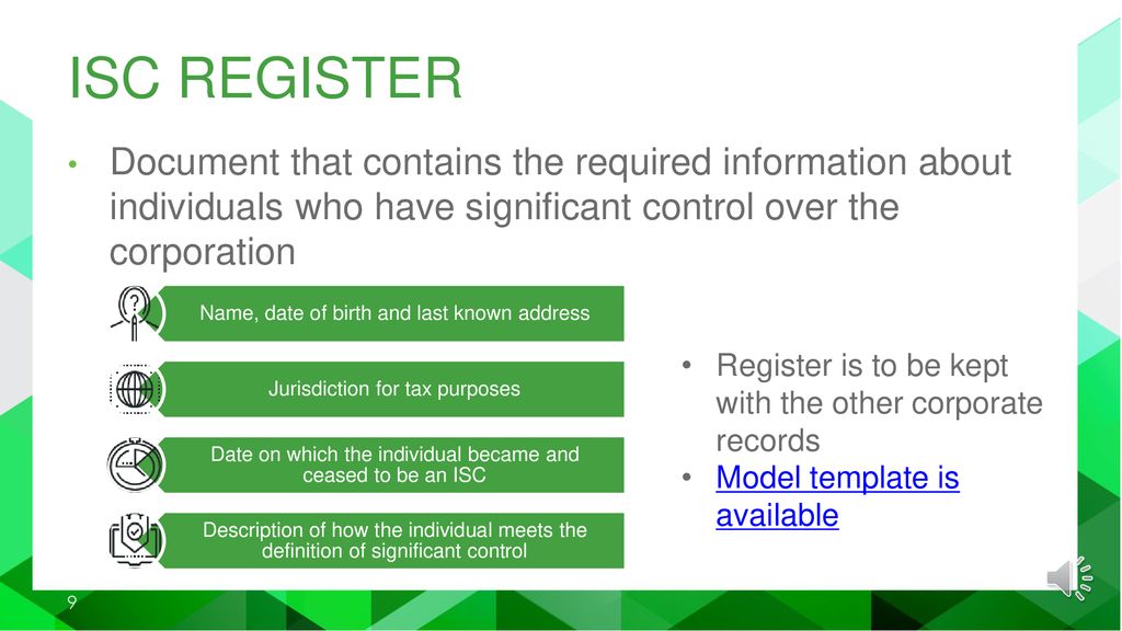 Register of individuals with significant control ppt download