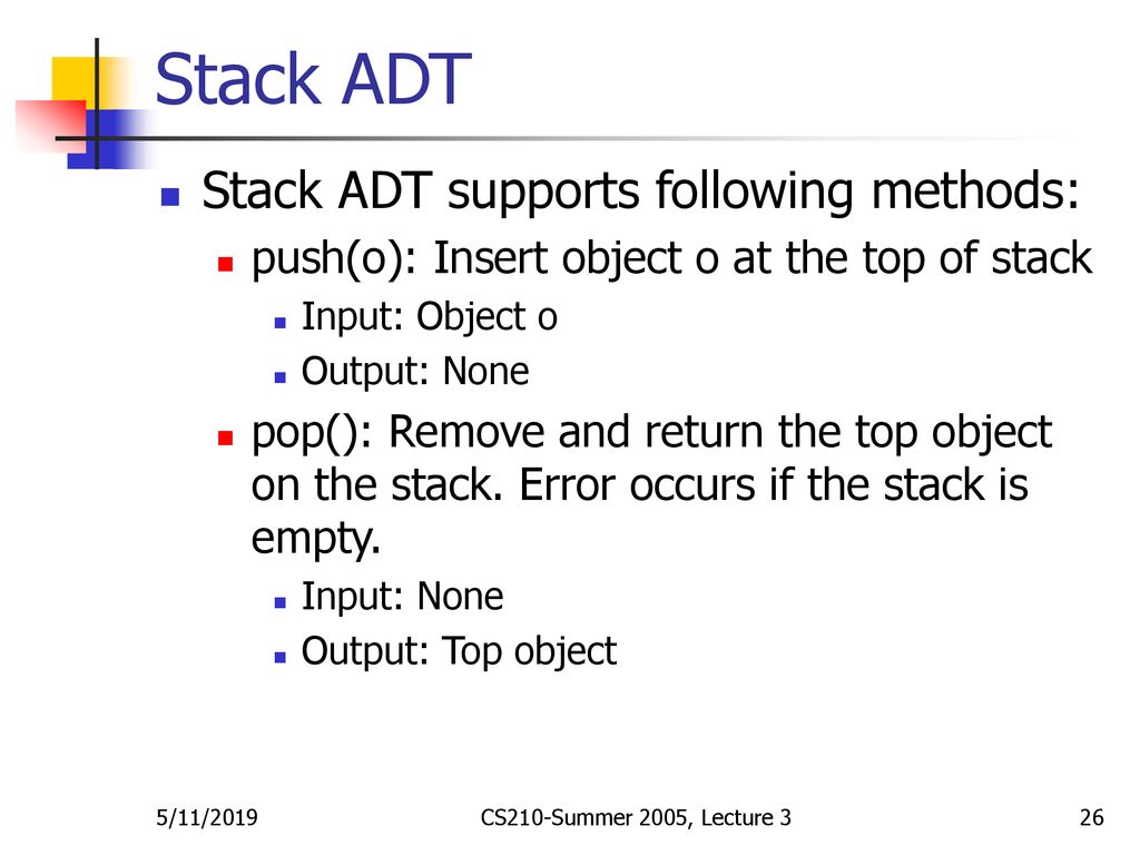 CS210- Lecture 3 Jun 6, 2005 Announcements - ppt download