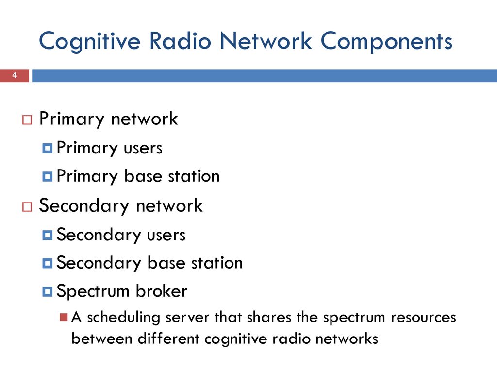 Video Streaming Over Cognitive Radio Networks - Ppt Download