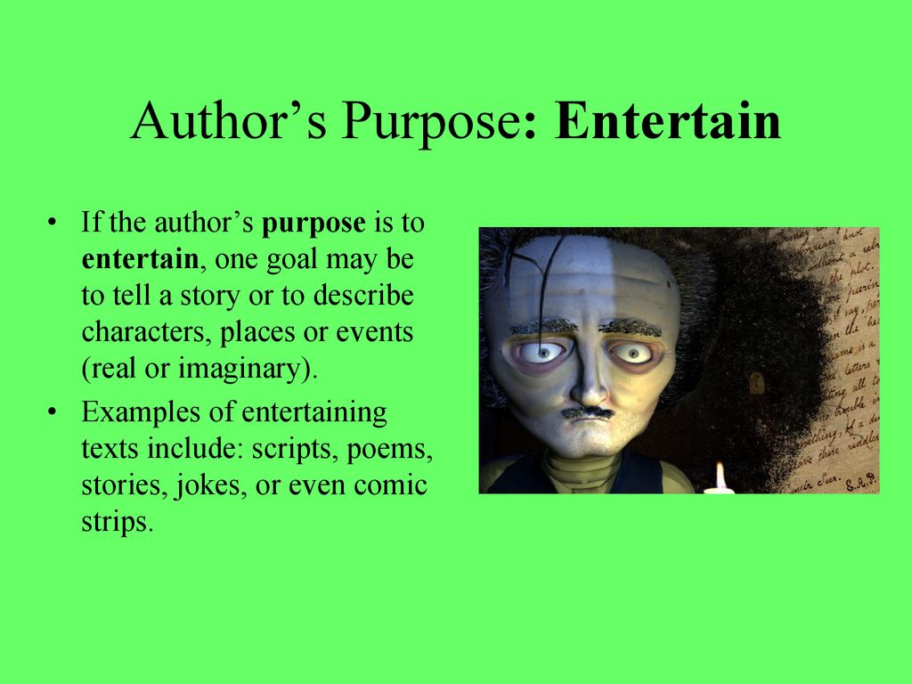 An author's purpose by tonybest12337 on emaze