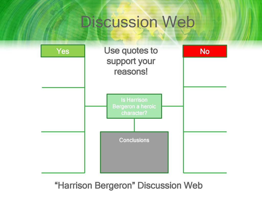 Harrison Bergeron Discussion Web