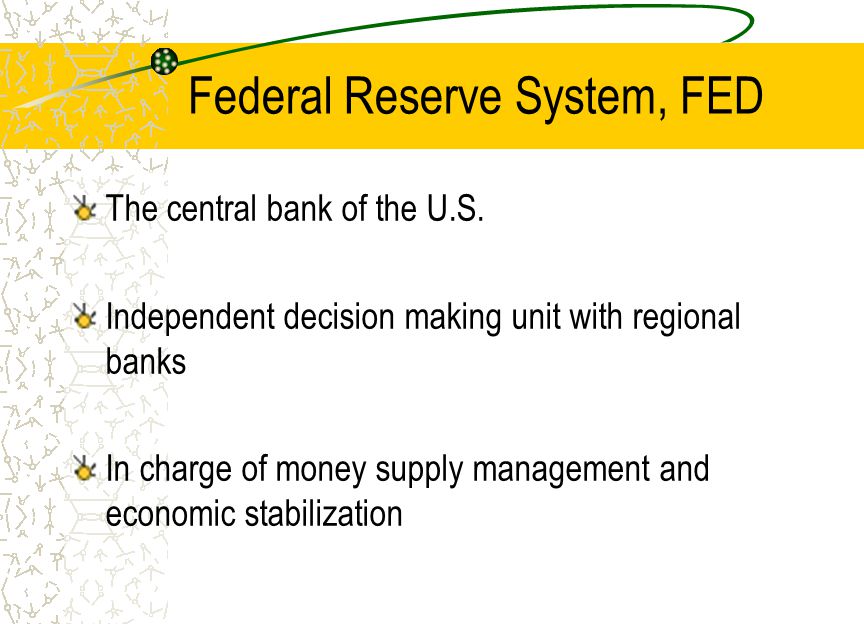 Federal Reserve System, FED