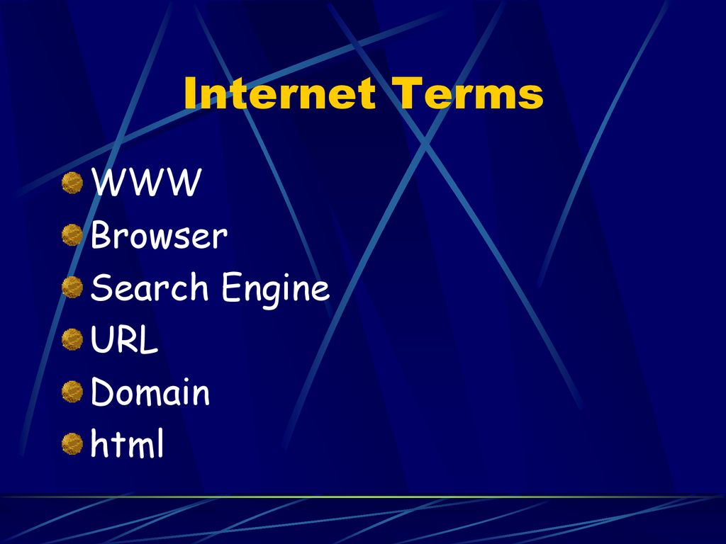 The internet ppt download