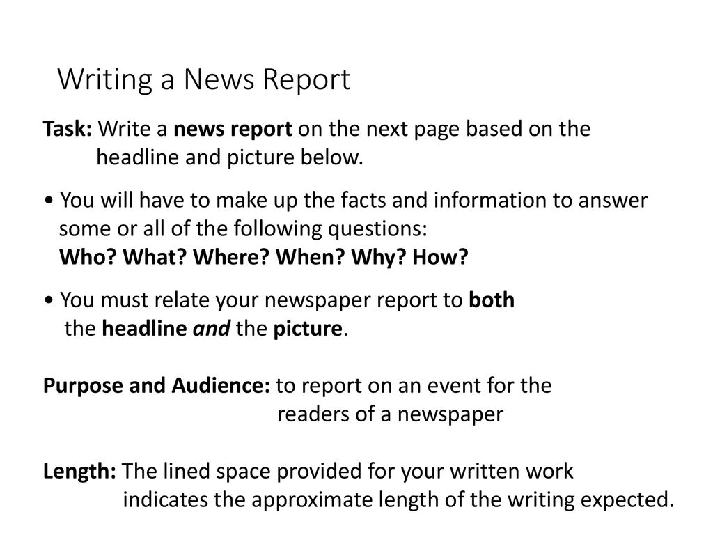 Long writing Tasks Writing A News Report Ppt Download long-writing-tasks-writing-a-news-report-ppt-download