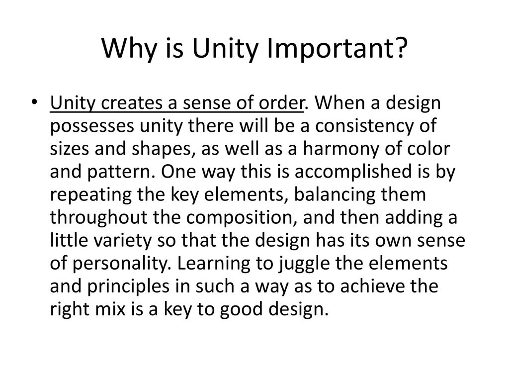 Unity ppt download