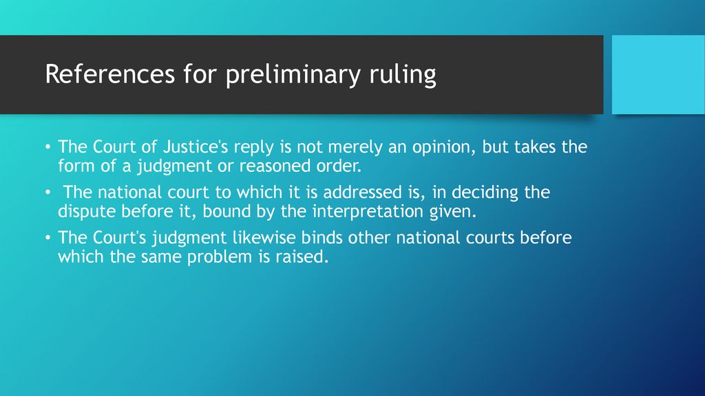 The Court System of the European Union - ppt download