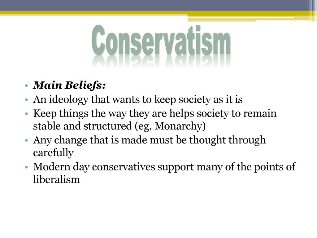 Ideologies. - ppt download