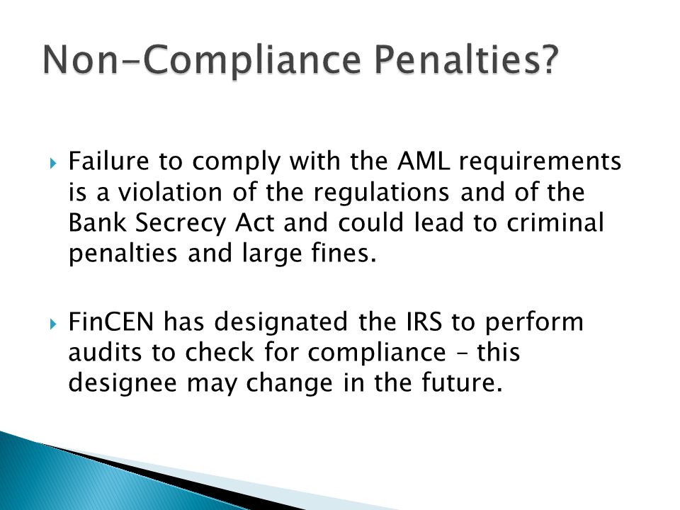 Bank Secrecy Anti Money Laundering Ofac Ppt Video Online Download