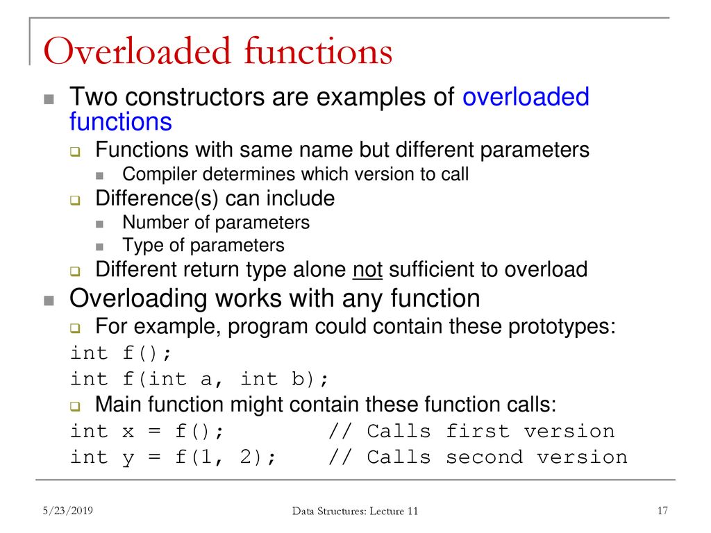 EECE.3220 Data Structures Instructor: Dr. Michael Geiger Spring ppt ...