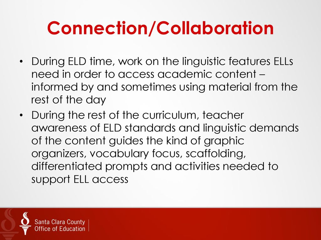 New English Language Development and Common Core State Standards