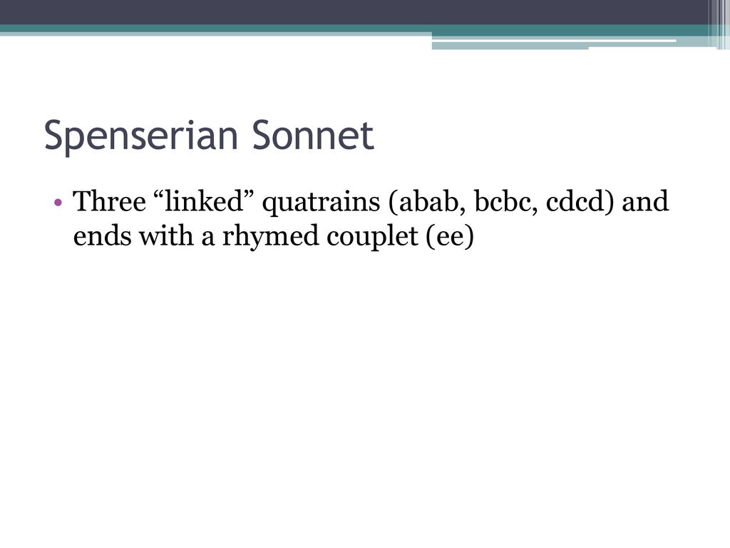 Sonnets AP English Lit Comp ppt download