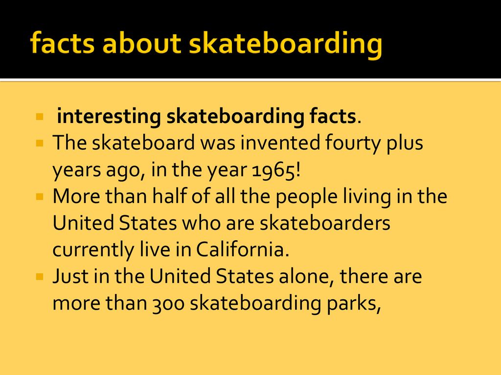 Skateboarding. - ppt download