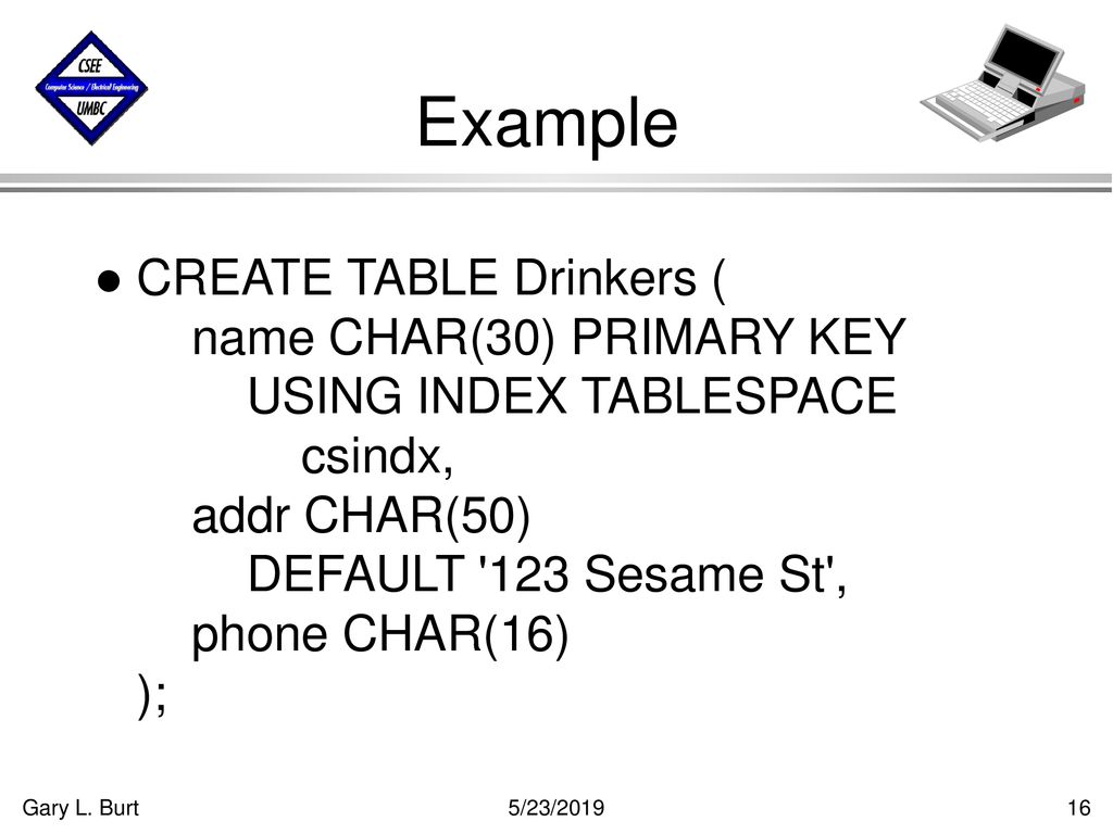 CMSC-461 Database Management Systems - ppt download