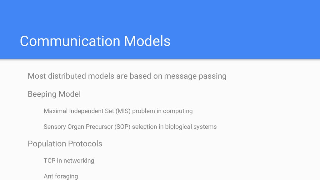 Distributed information processing ppt download