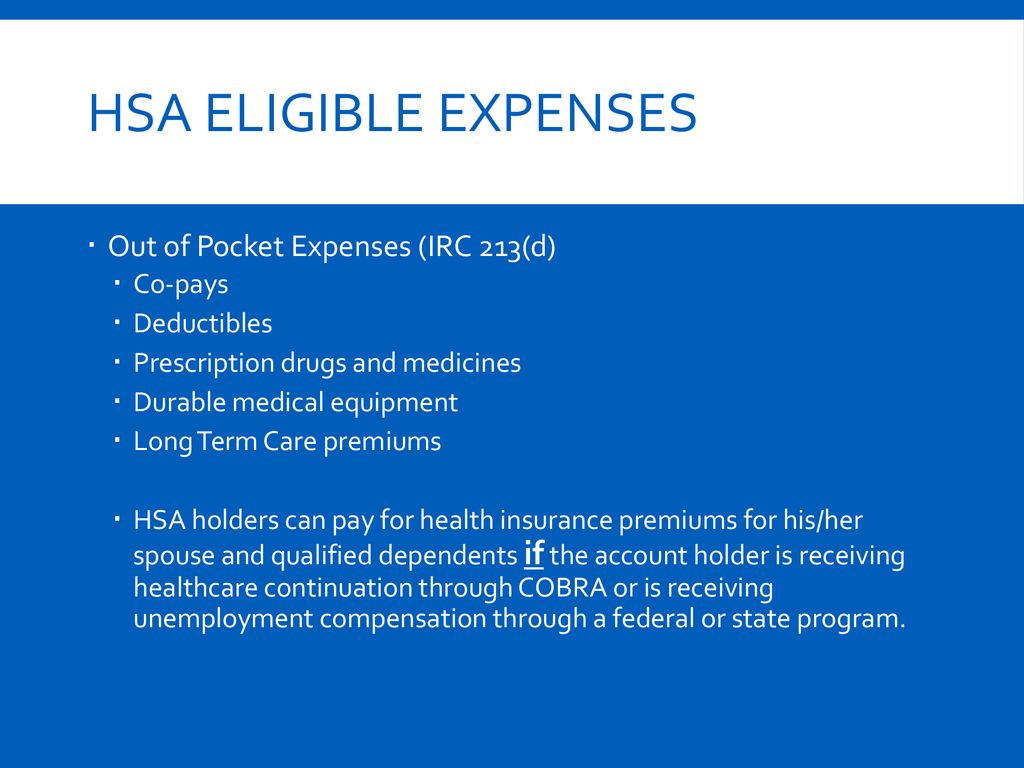Health Savings Accounts (HSA) by Paige McNeal ppt download