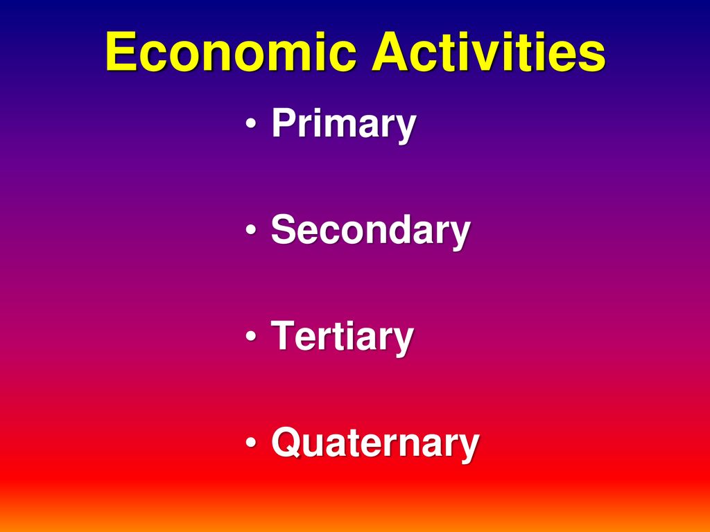 Spatial organization and distribution of economic activity - ppt download