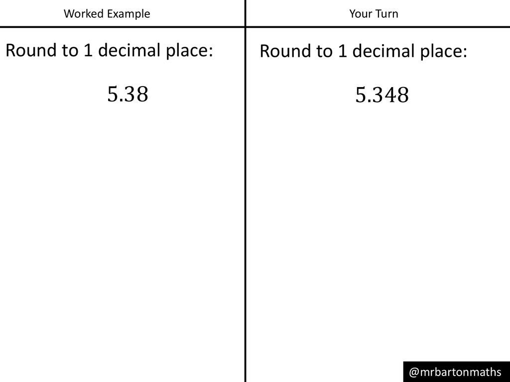 Rounding: 1 Decimal Place – version 2 - ppt download