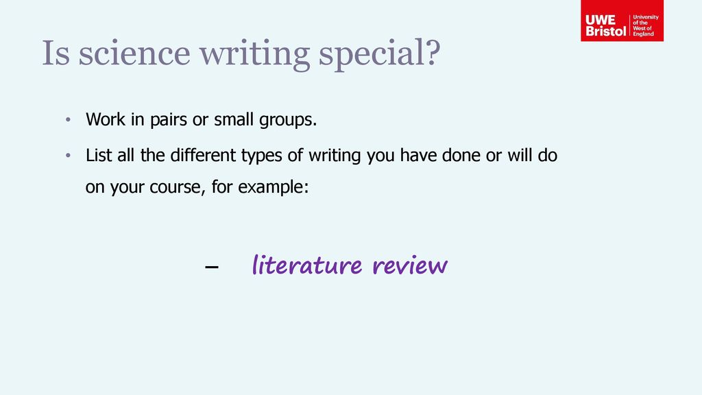 Writing about scientific methods in English - ppt download