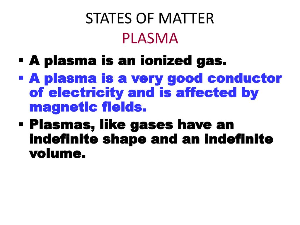 States of Matter Session 6 - ppt download