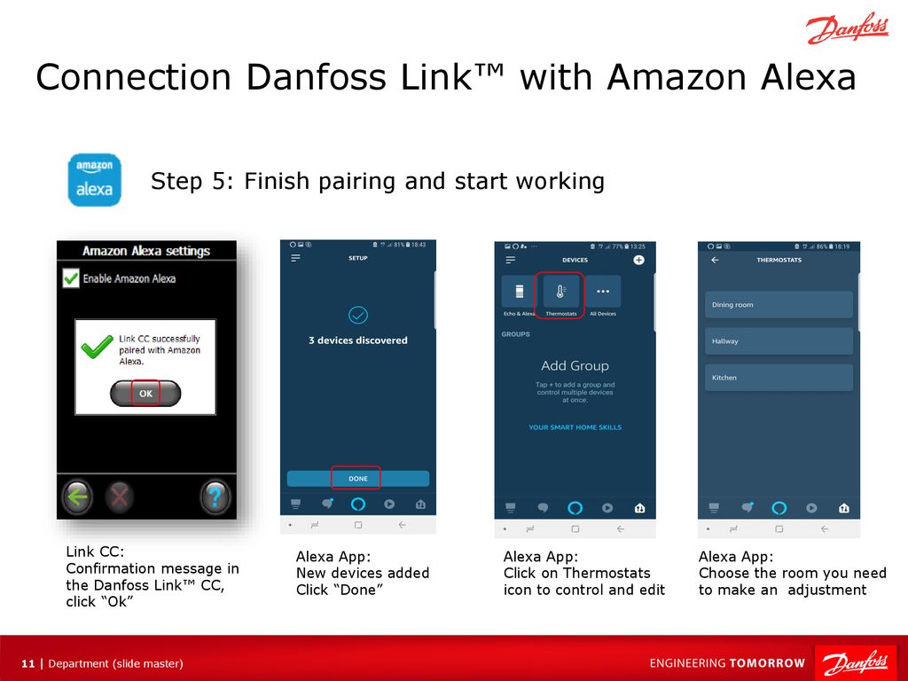 Danfoss Link™ Voice Control - ppt download