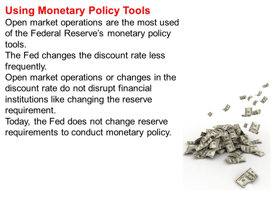 Using Monetary Policy Tools