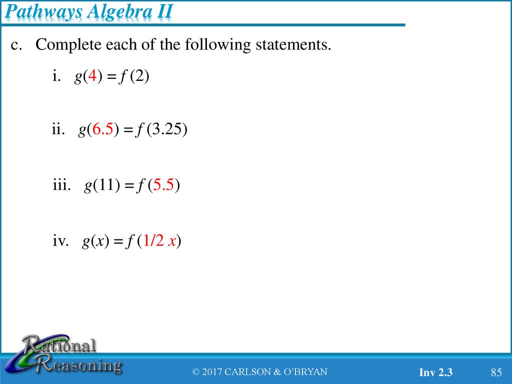 Module 2 Function Transformations Ppt Download