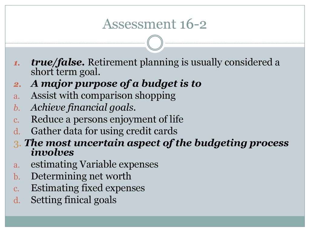Budgeting Techniques ppt download