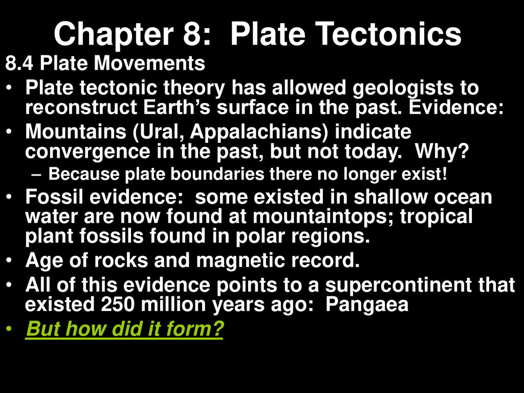Chapter 8 Plate Tectonics ppt download