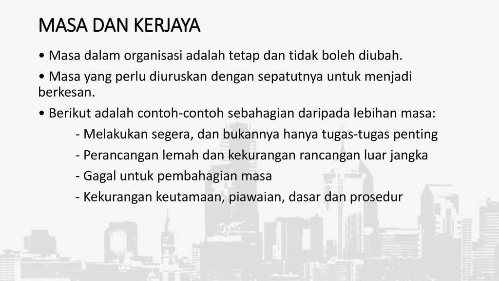 Pengurusan Masa Pengertian Masa Penting Dalam Kehidupan Manusia Melalui Masa Yang Sama Ada Yang Rasakan Masa Lambat Berlalu Ada Yang Rasakan Masa Ppt Download