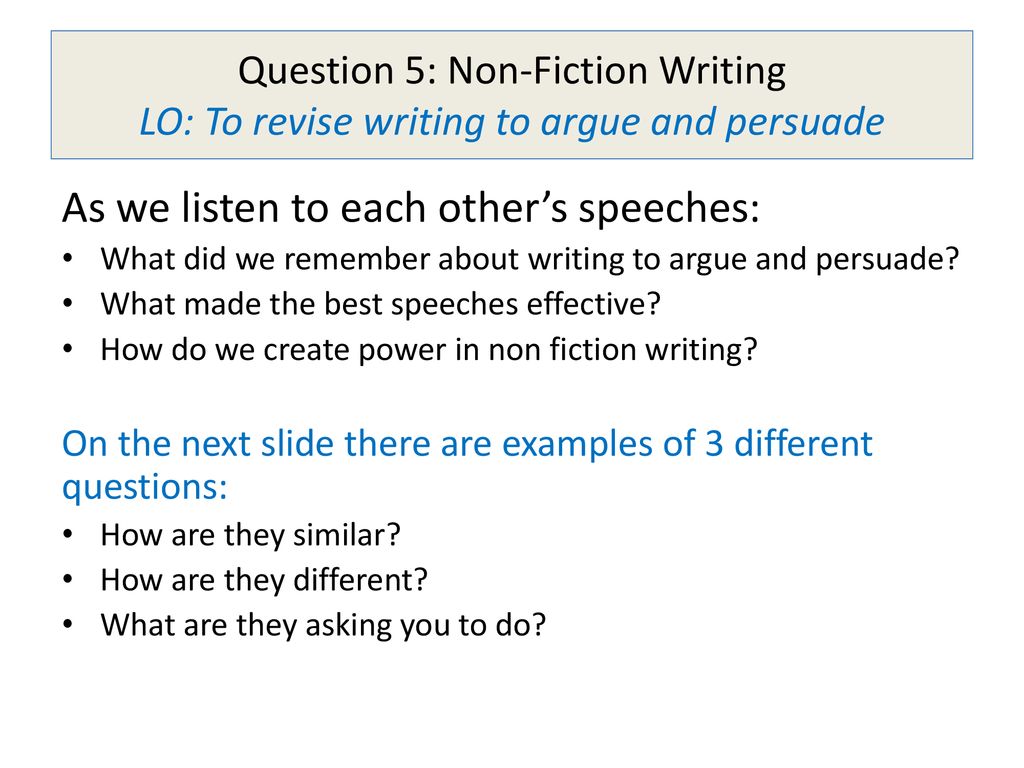 Paper 2 Question 5 Just A Minute Ppt Download