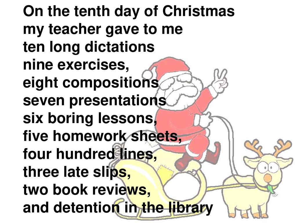 The Twelve Days Of Christmas - Ppt Download