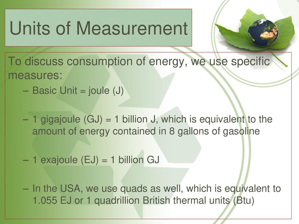 Energy Consumption. ppt download
