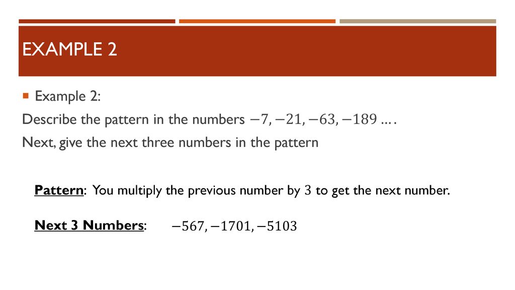2-1: Use Inductive reasoning - ppt download