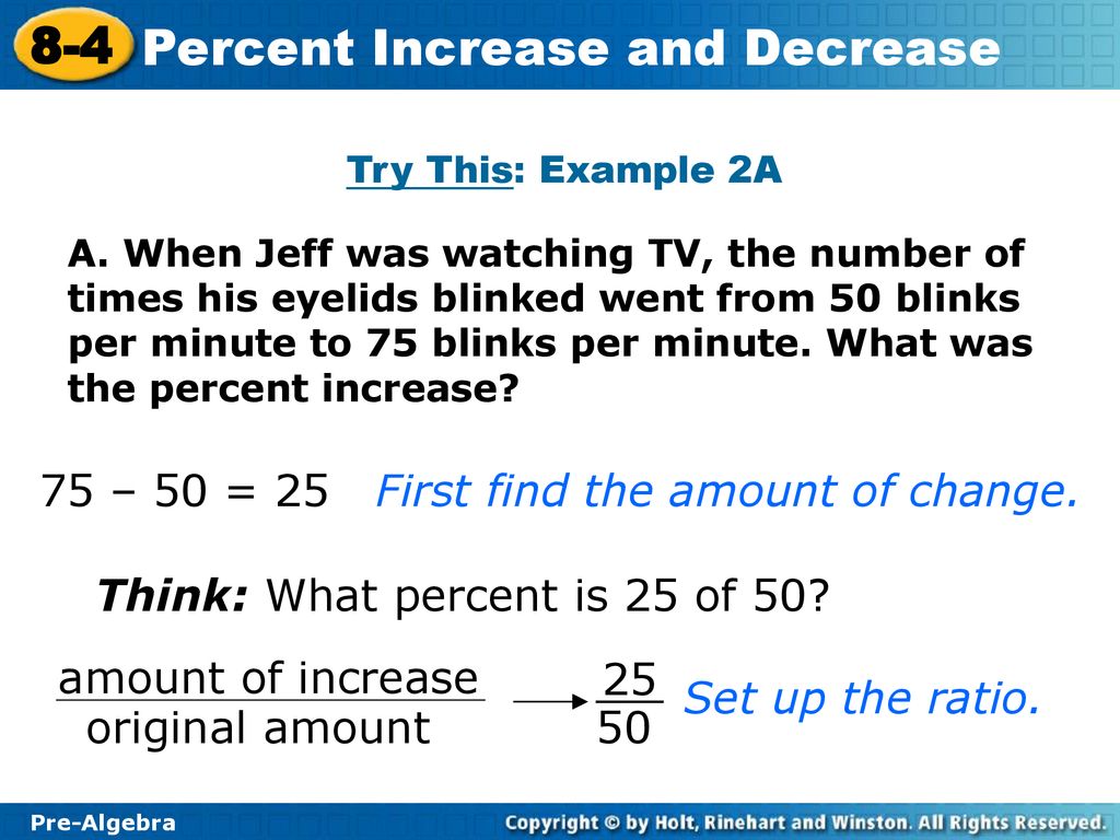 Percent Increase And Decrease Ppt Download percent-increase-and-decrease-ppt-download