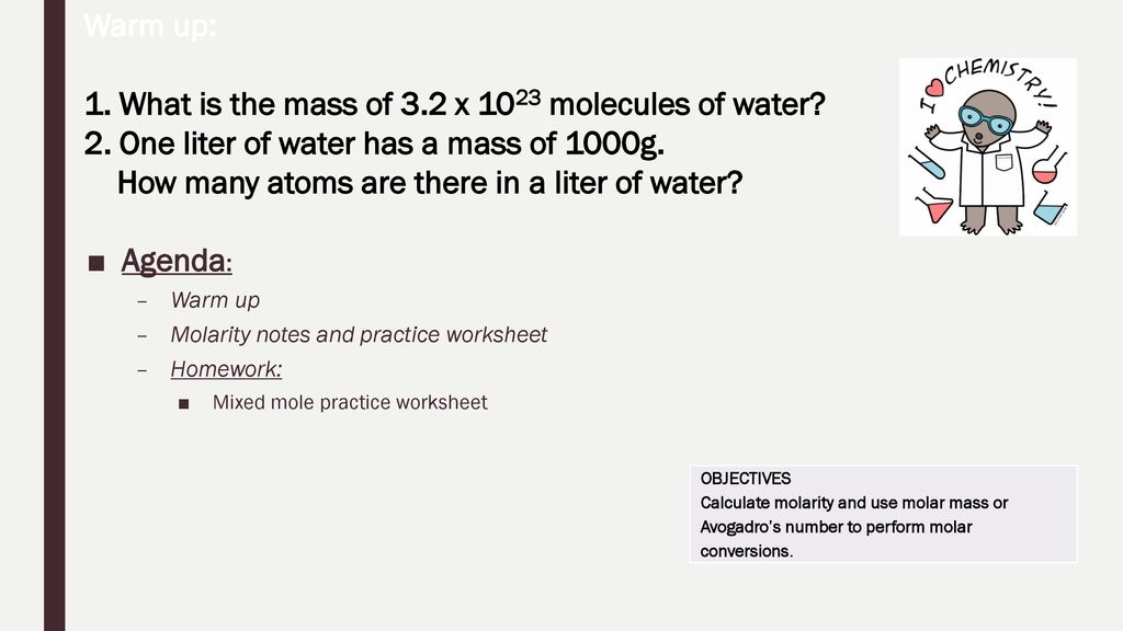 7 The Mole Mole Conversions Ppt Download