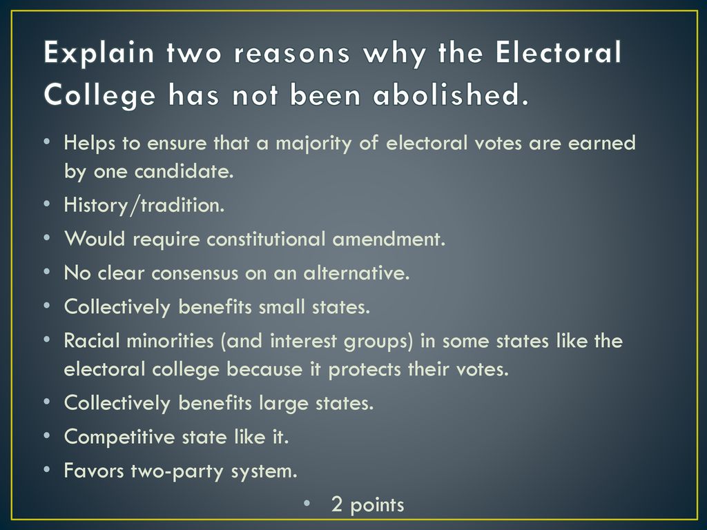 Electoral college kiana glenn ppt download