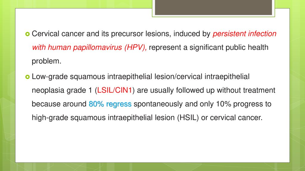Downgrading In 2 Diagnoses And Predicting Higher Grade Lesions Ppt Download